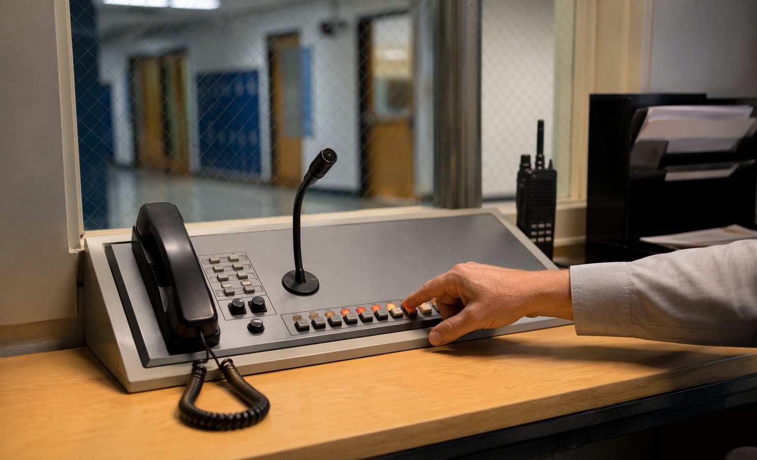 Washington school emergency response control panel